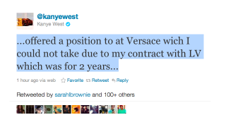 Illustration for article titled The Complete Kanye Twitter Rant About His Mom, Vuitton, And The Jetsons